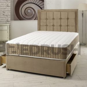 Gold King Size Bed